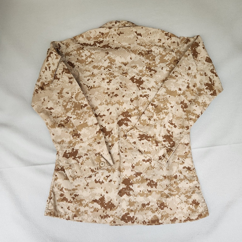 USMC MARPAT Desert Digital Camo Combat Jacket American Apparel Medium Long - Picture 7 of 7